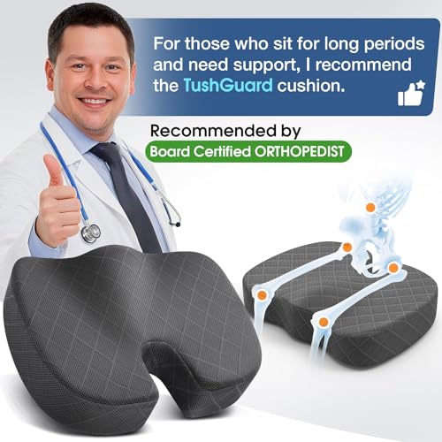 TushGuard Seat Cushion - Memory Foam Cushion Essentials