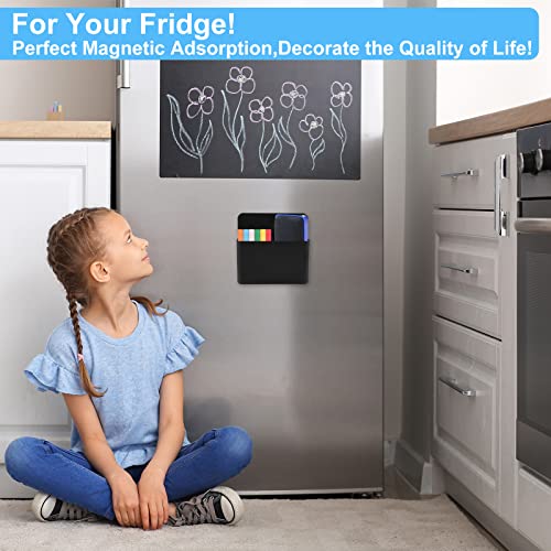 exclusive KITANIS Magnetic Pen Holder,2 Pack Magnetic Dry Erase Marker for Daily Use